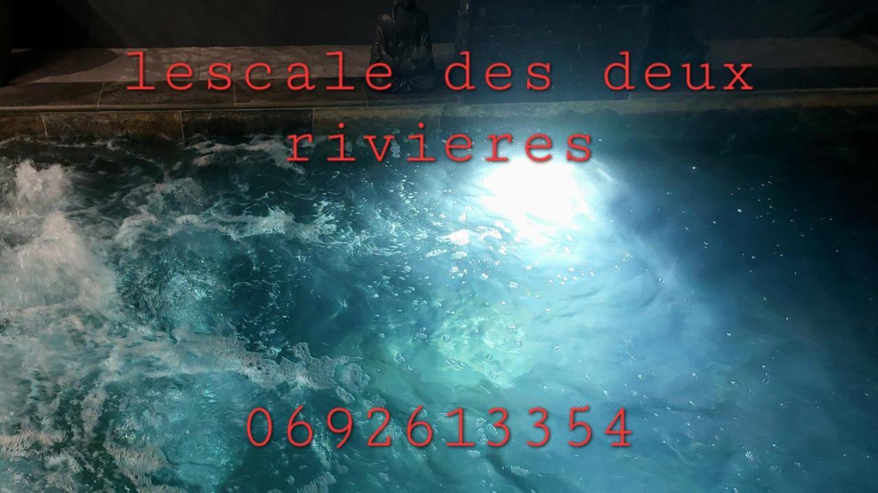 Vila L'Escale Des Deux Rivieres Saint-Joseph Exteriér fotografie